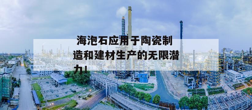  海泡石应用于陶瓷制造和建材生产的无限潜力！